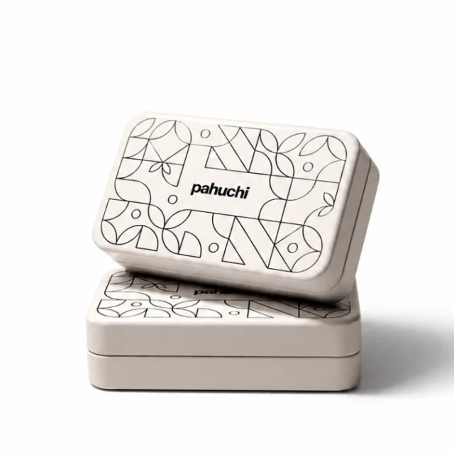 Металева коробка Pahuchi White